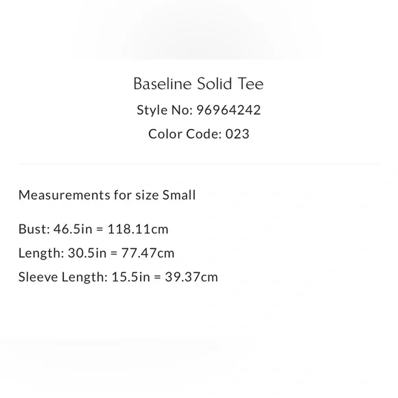 NWOT Free People FP Movement Baseline Solid Tee - Picture 7 of 7